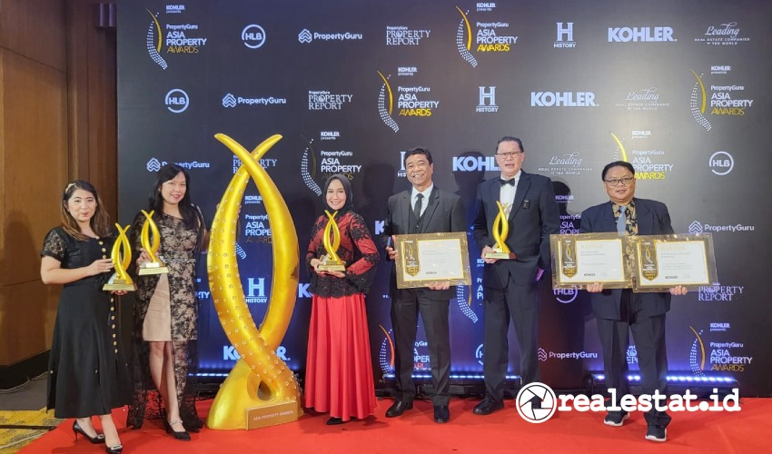 Sinar Mas Land raih 5 penghargaan di ajang PropertyGuru Asia Property Awards 2022. (Foto: istimewa)