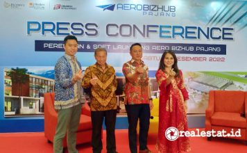 Soft Launching Aero Bizhub Pajang Pergudangan Bandara Soekarno Hatta realestat.id dok