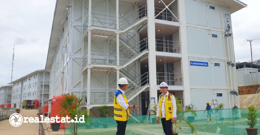 12 Rusun Hunian Pekerja Konstruksi IKN Nusantara Rampung dan siap huni. (Foto: istimewa)