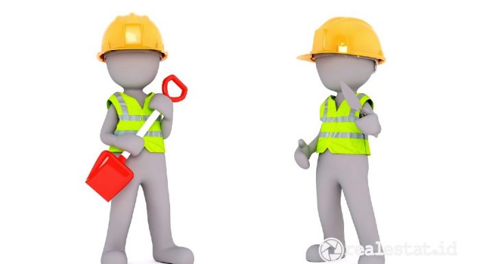 Pekerja Butuh Tukang Bangunan Gravel Pixabay realestat.id dok