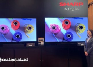 Sharp Rilis 3 Produk Flagship TV 4K AQUOS XLED di CES Amerika realestat.id dok