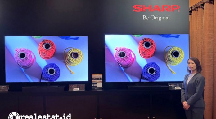 Sharp Rilis 3 Produk Flagship TV 4K AQUOS XLED di CES Amerika realestat.id dok