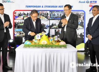 73 Tahun Bakti bank BTN untuk Rumah Indonesia realestat.id dok