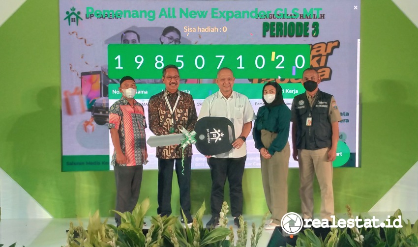 Pengundian Rejeki Tapera Periode ke-3. (Foto: realestat.id)