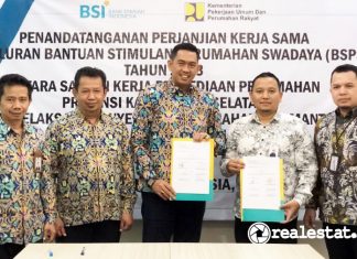 Kerja sama BSPS Kalimantan Selatan Kementerian PUPR BSI realestat.id dok