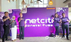 Peluncuran Kampanye Netciti 'Koneksi Puas', Selasa, 28 Februari 2023. (Foto: realestat.id)