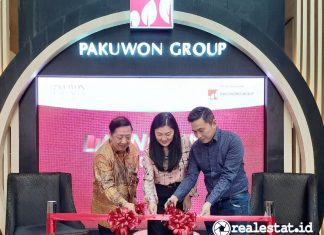 Stefanus Ridwan selaku President Director Pakuwon Group saat launching Tower Bella Pakuwon Residences Bekasi