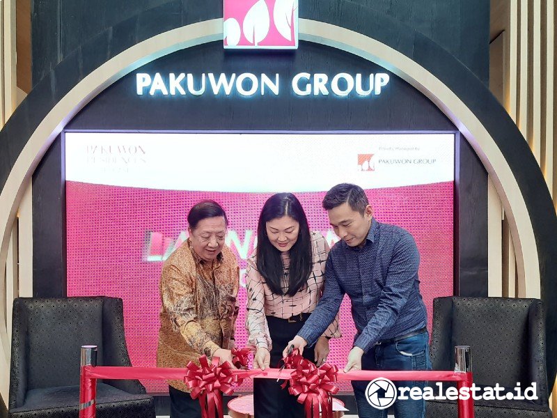 Stefanus Ridwan selaku President Director Pakuwon Group saat launching Tower Bella Pakuwon Residences Bekasi, Selasa (14/02/2023).