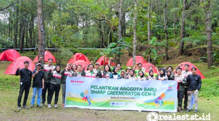 pelantikan Anggota Sharp Greenerator Indonesia Generasi ke-5 realestat.id dok