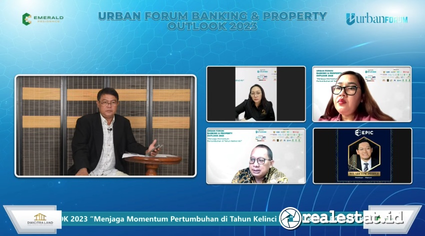 Acara Urban Forum Banking & Property Outlook 2023 realestat.id dok