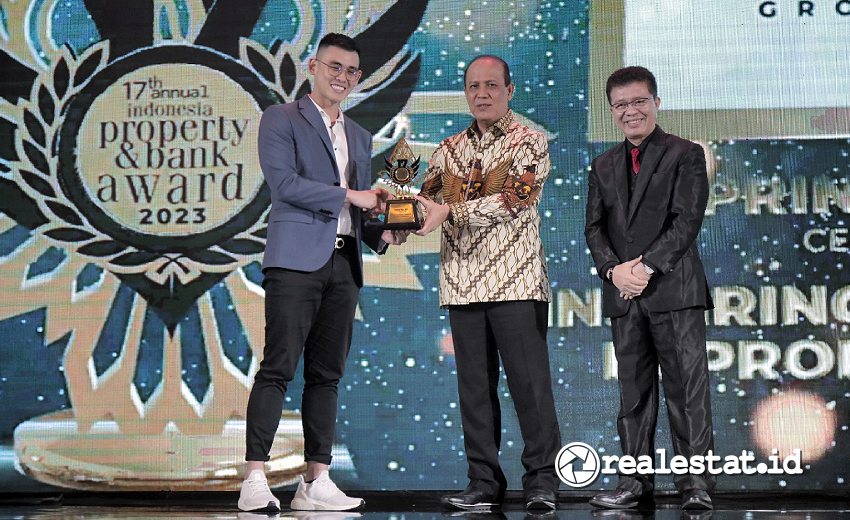 Central Group meraih penghargaan di kategori “Most Innovative Project/Township with Smart Integrated Concept" dalam ajang di ajang Indonesia Property & Bank Awards (IPBA) 2023 (Foto: istimewa). 