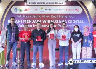 Jakarta Infrastruktur Propertindo Pelatihan Kewirausahaan Digital Rusun realestat.id dok