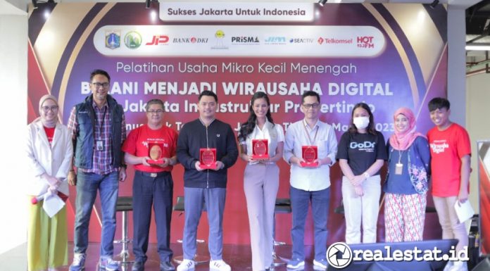 Jakarta Infrastruktur Propertindo Pelatihan Kewirausahaan Digital Rusun realestat.id dok