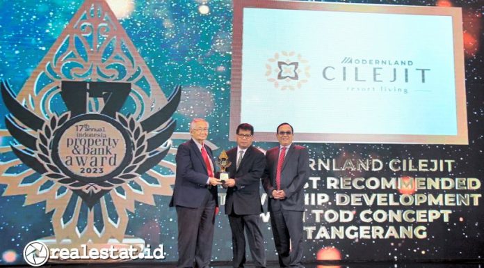 Modernland Cilejit Penghargaan Indonesia Property Bank Award IPBA XVI realestat.id dok