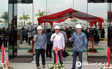 Peresmian Pabrik Baru Mowilex di Cikande Banteng