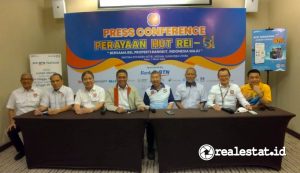 Press Conference Perayaan HUT REI ke-51 di Medan, Rabu, 1 Maret 2023 (Foto: realestat.id)