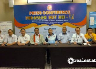 Press Conference Perayaan HUT REI ke 51 Medan Kenaikan Harga Rumah Subsidi realestat.id dok
