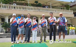 Pembukaan event 'REI Bekasi & BTN Kanwil 1 Open Golf Tournament' (Foto: istimewa)