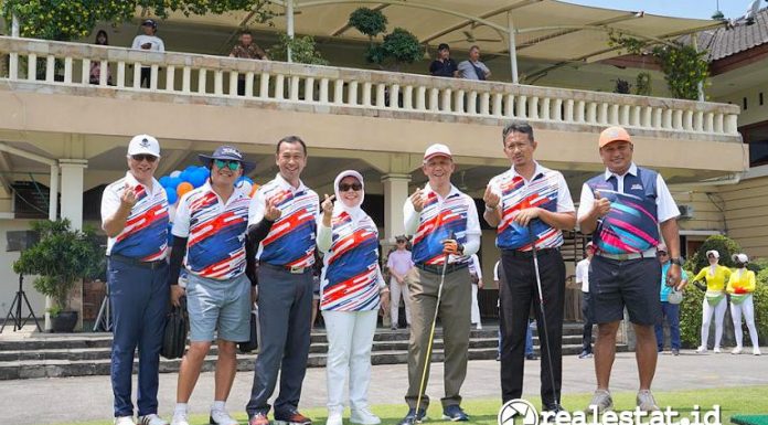 Pembukaan event 'REI Bekasi & BTN Kanwil 1 Open Golf Tournament' (Foto: istimewa)