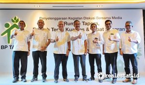 Acara diskusi BP Tapera dengan media bertajuk "Rumah Tapera, Rumah Tepat Kualitas dan Tepat Sasaran", Selasa, 11 April 2023 (Foto: realestat.id)
