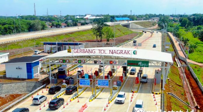 Gerbang Tol Nagrak Kota Wisata Cibubur Cimanggis Cibitung realestat.id dok