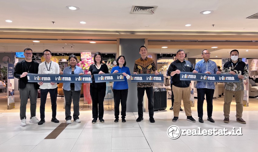 Informa, pusat furnitur dan gaya hidup yang merupakan bagian dari Kawan Lama Group, secara resmi membuka toko terbarunya di Emporium Mall Pluit, Jumat, 31 Maret 2023. (Foto: istimewa)