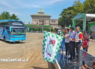 Pelepasan Armada Bus Mudik Bareng Nippon Paint realestat.id dok2