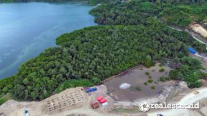 Progres pembangunan kawasan one stop integrated tourism Township Mawatu, Pantai Batu Cermin, Labuan Bajo. (Foto: istimewa)