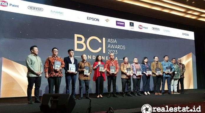Sepuluh pengembang properti terbaik versi BCI Asia Awards 2023. (Foto: BCI Central)