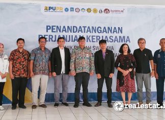 Penandatanganan Perjanjian Kerja Sama Klinik Rumah Swadaya (KRS) Kementerian PUPR Yogyakarta reakestat.id dok