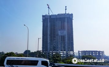 Topping Off Apartemen Antasari Place Jakarta Selatan PDS INPP realestat.id dok
