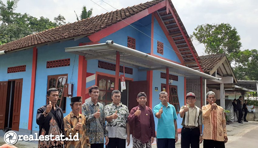 Warga Sleman Yogyakarta Penerima Program BSPS (Foto: dok. Kementerian PUPR) 