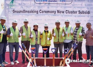 Arrayan Group Groundbreaking New Cluster Subsidi Grand Cikarang City 2 realestat.id dok