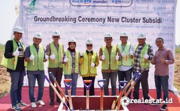 Arrayan Group Groundbreaking New Cluster Subsidi Grand Cikarang City 2 realestat.id dok