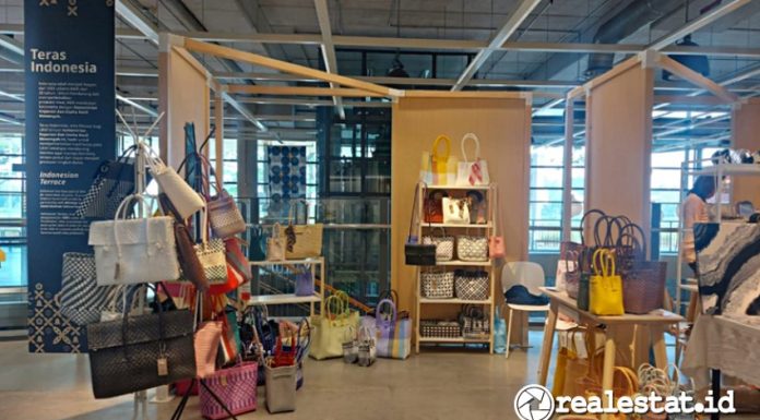 IKEA Indonesia menyediakan area khusus bagi para UMKM untuk mendisplay dan menjual produk aksesori rumah tangga