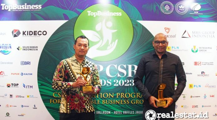Modernland Realty Top CSR Awards 2023 realestat.id dok
