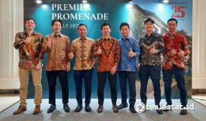 PT Premier Qualitas Indonesia memperkenalkan Premier Promenade Perumahan Asri di Selatan Jakarta saat merayakan hari jadinya ke-25 tahun. (Foto: RealEstat.id / Adhitya Putra)