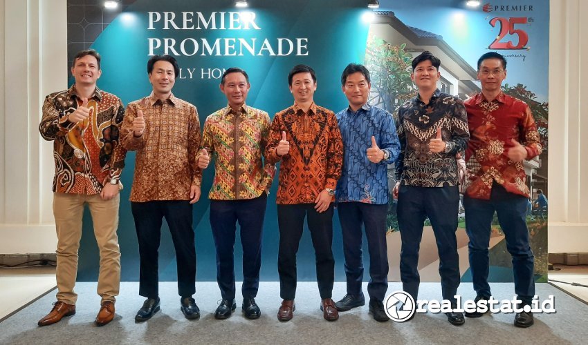 PT Premier Qualitas Indonesia memperkenalkan Premier Promenade Perumahan Asri di Selatan Jakarta saat merayakan hari jadinya ke-25 tahun. (Foto: RealEstat.id / Adhitya Putra)