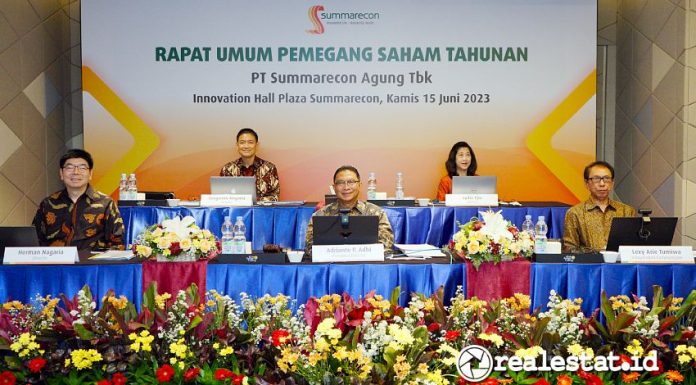 RUPST Summarecon Agung Tbk SMRA 2022 2023 realestat.id dok