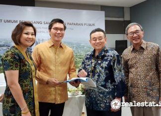 Rapat Umum Pemegang Saham RUPS Indonesian Paradise Property INPP 2023 realestat.id dok