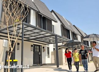 Serah terima rumah Amesta Living Surabaya Intiland Abdael Nusa realestat.id dok