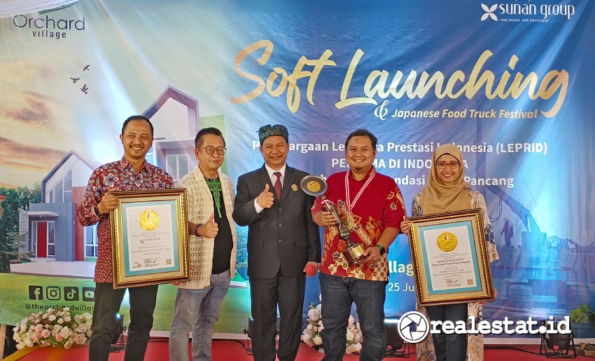 Soft Launching Orchard Village Babelan Bekasi Sunan Group Rekor LEPRID realestat.id dok