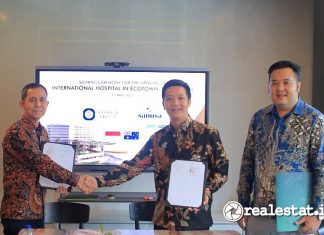 Vasanta Group dan Sanusa Medika Bangun RS Internasional di Eco Town Sawangan realestat.id dok