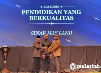 CSR Sinar Mas Land Raih Penghargaan Padmamitra Awards 2022 realestat.id dok