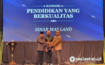 CSR Sinar Mas Land Raih Penghargaan Padmamitra Awards 2022 realestat.id dok
