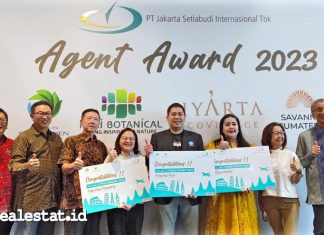 Jakarta Setiabudi Internasional JSI Agent Award 2023 realestat.id dok