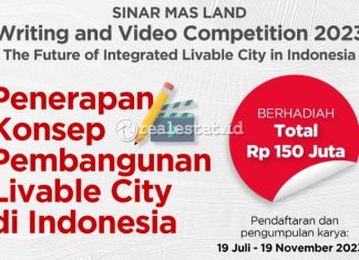 sinar mas land tempo media writing video competition 2023 realestat.id dok