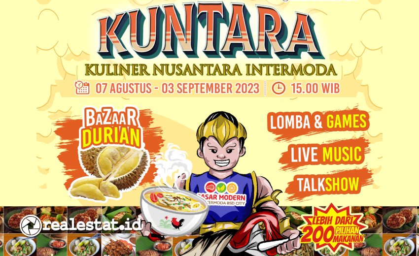 Festival Kuliner Nusantara Kuntara di Pasar Modern Intermoda BSD City. (Foto: istimewa)