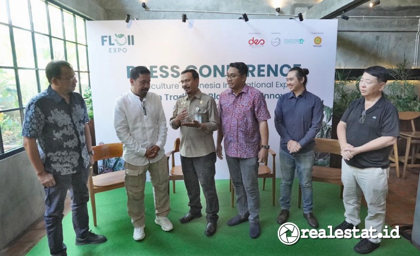 Press Congerence Floriculture Indonesia International (FLOII) Expo 2023. (Foto: istimewa) 