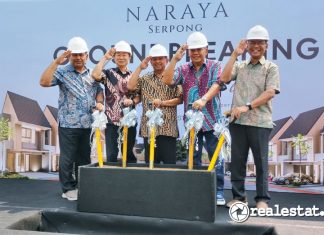 Groundbreaking Naraya Serpong Cipta Harmoni Lestari CHL Harita realestat.id dok